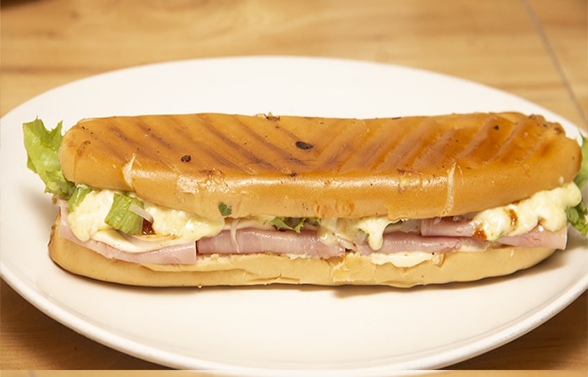 Sandwich panini jambon de Royal Panini's